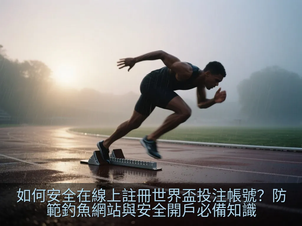 如何安全在線上註冊世界盃投注帳號？防範釣魚網站與安全開戶必備知識